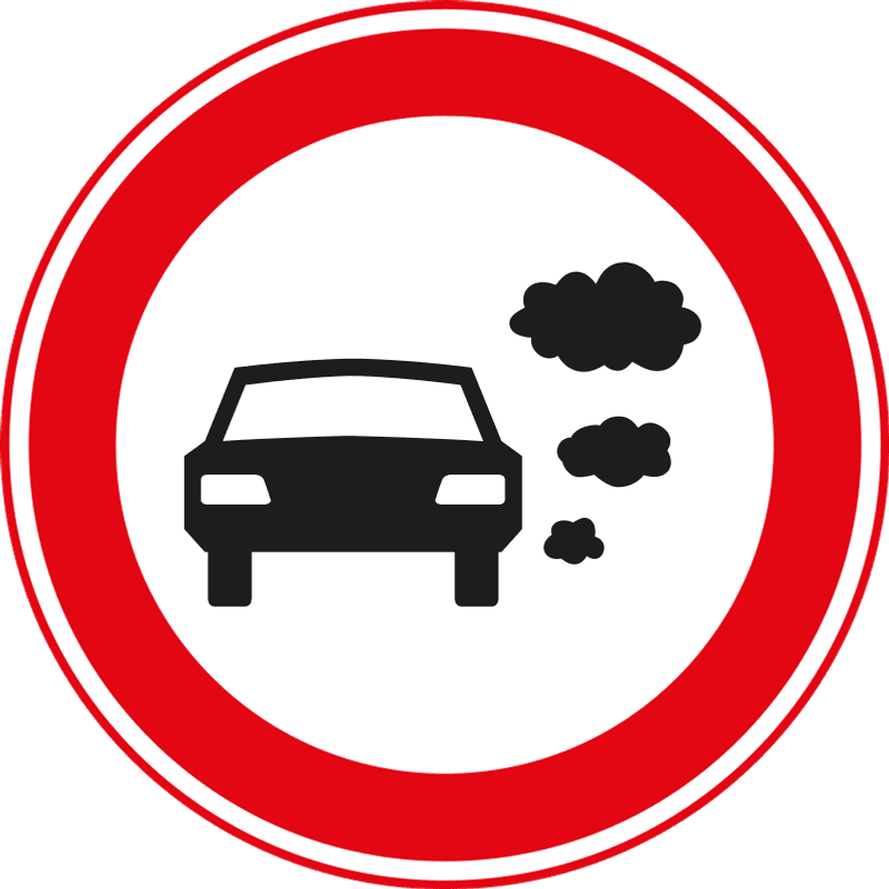 Gesloten vanwege emissie-eisen